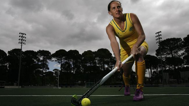 Australian women's hockey Madonna Blyth. Photo Marie Nirme