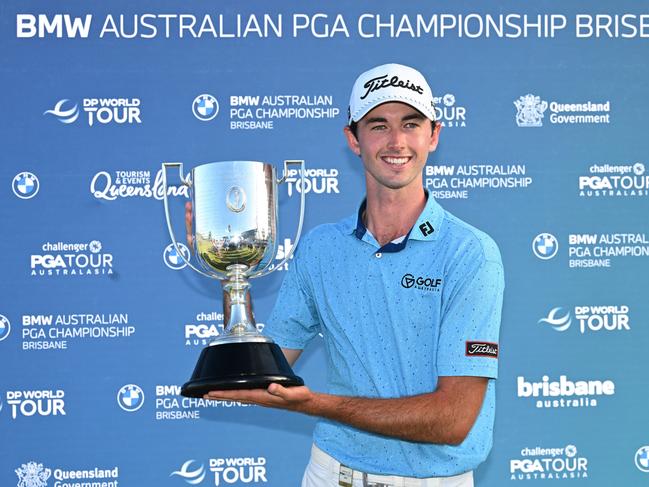 Elvis Smylie is hoping to add the New Zealand Open crown to his Australian PGA Championship crown. Picture: Bradley Kanaris/Getty Images