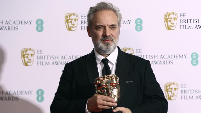 Director Sam Mendes won the Best Director award for <i>1917 </i>at the Baftas in London earlier this week. Picture: Joel C Ryan/Invision/AP