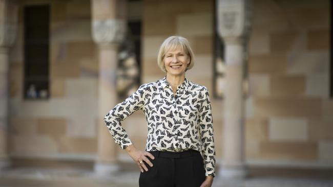 University of Queensland chancellor and Universities Australia chair Deborah Terry. Photo: Glenn Hunt