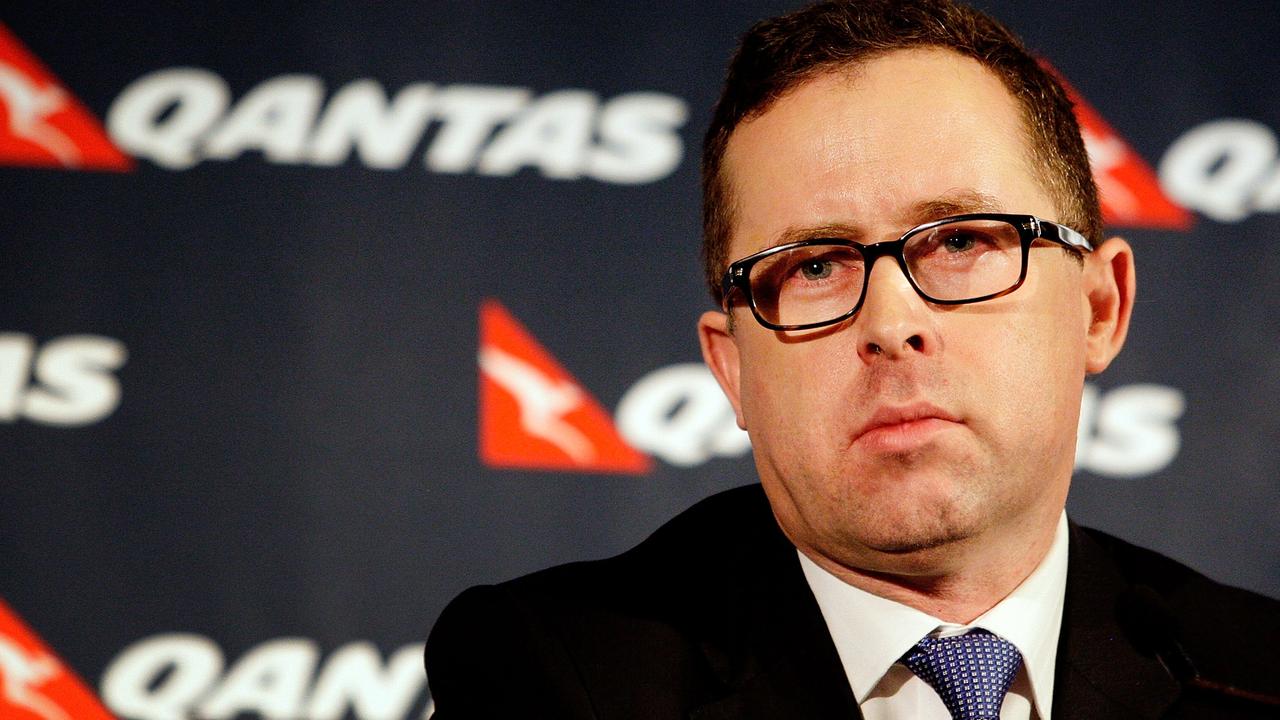Qantas boss Alan Joyce has said Australia’s main airports have airlines and passengers “over a barrel”. Picture: Lisa Maree Williams/Getty Images.