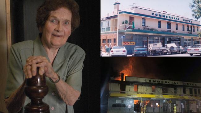 HAPPY DAYS LUV: Dalby commemorated the third anniversary of the burning down of the Commercial Hotel or 'Mary's Pub' in 2018. Picture: File