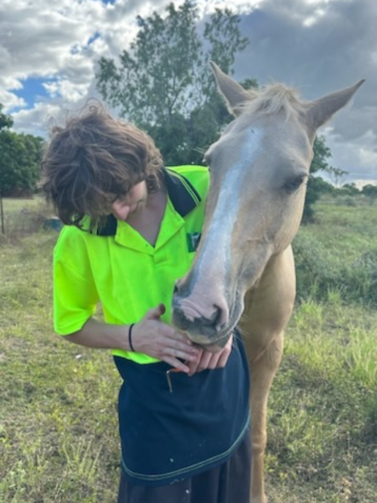 Ben Stonehouse and horse Turbo. Picture: Supplied