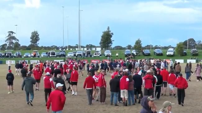 Rosebud defeated Red Hill in the MPFNL Division 1 elmination final.