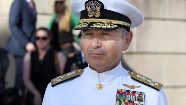 Admiral Harry Harris at the Australian War Memorial last month. Picture Gary Ramage.