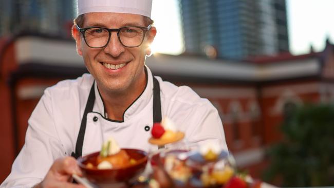 BCEC executive chef Matthew Arnold launches new menu.