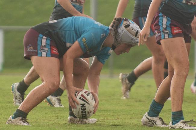 Mackay Cutters vs Townsville Blackhawks Harvey Norman U17's Saturday 22 February 2025 Picture:Michaela Harlow