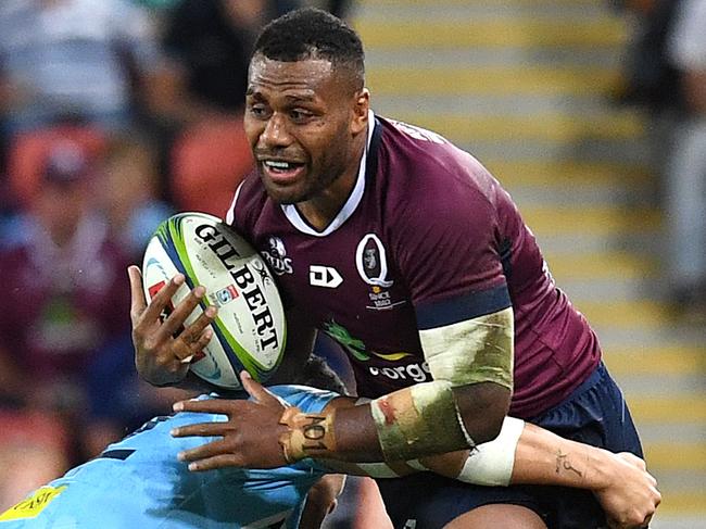 Queensland captain Samu Kerevi has racked up huge minutes this season. Picture: AAP