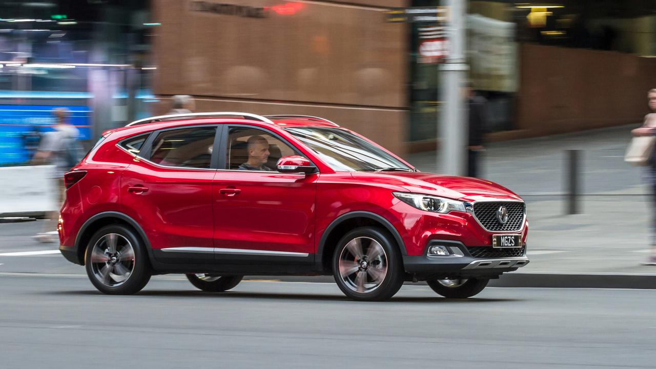 The MG ZS isn’t the best driving SUV. Photo: Thomas Wielecki