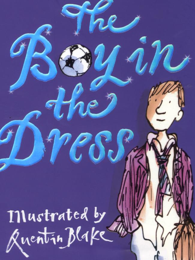 Children’s book ‘The Boy In The Dress’ by David Walliams, illustrated by Quentin Blake.