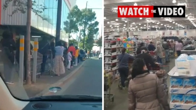 Long Lines Form at Melbourne Supermarkets as Stage Four COVID-19 Lockdown Announced