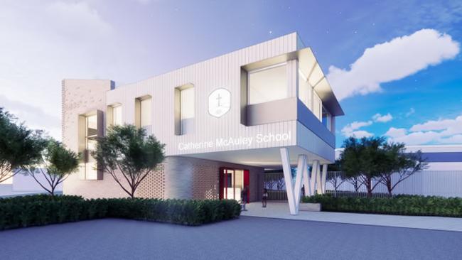 Catherine McAuley School, a Catholic School in the northern suburbs, has revealed plans for a new two-storey building. Picture: Supplied