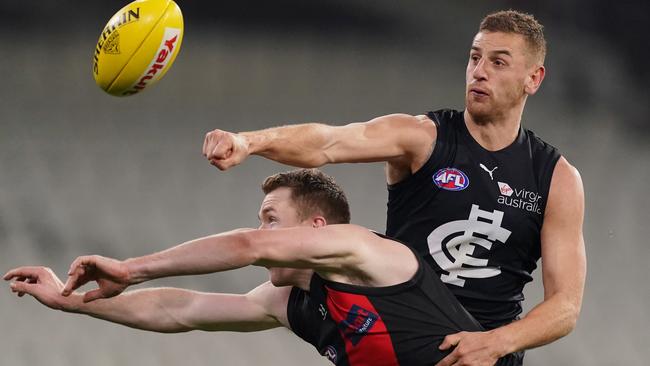 Liam Jones was the matchwinner for Carlton when his head stopped a Jacob Towsend goal.