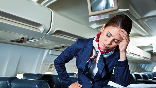 It’s not easy being a member of the flight crew, especially with this lot on board. Picture: iStock