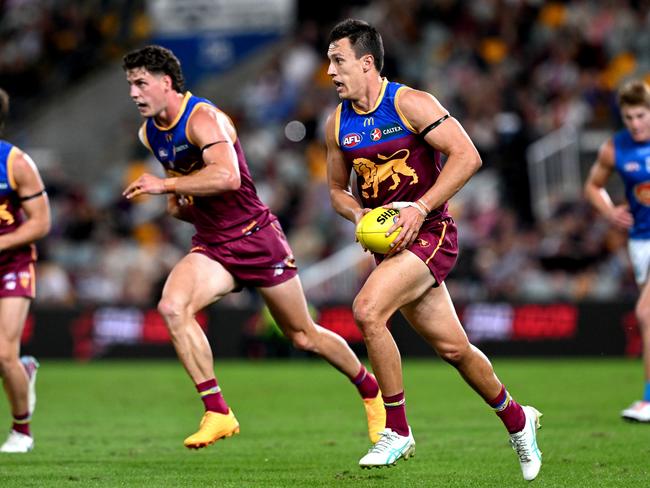 Lions star Hugh McCluggage is in no rush to sign a new contract. Picture: Bradley Kanaris/Getty Images