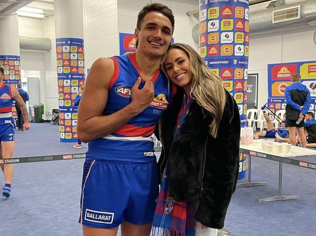 Mia Fevola copped a lot of online abuse during her relationship with Jamarra Ugle-Hagan. Picture: Instagram