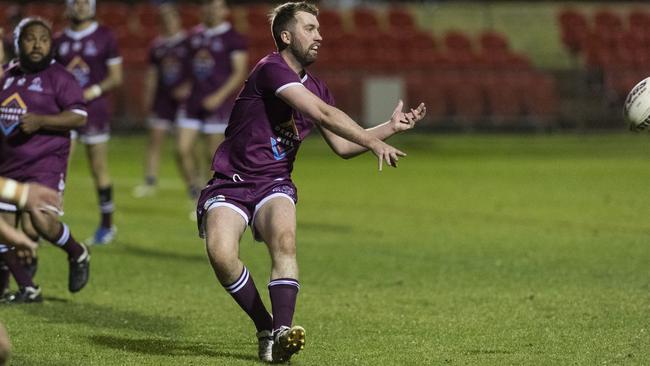 Jed Bryers of Dalby against Wattles. Picture: Kevin Farmer.