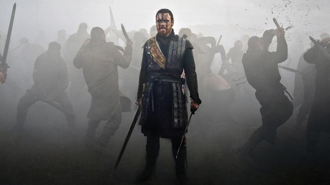 Michael Fassbender in Macbeth. Picture: Jonathan Olley