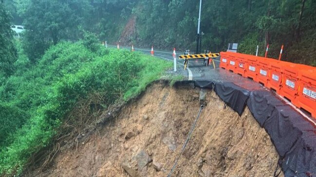 Beechmont Road. Picture: Transport and Main Roads