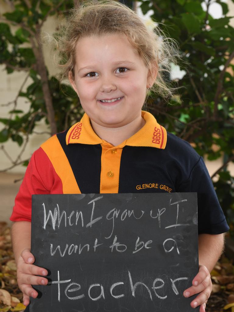 Glenore Grove State School prep students of 2021. Photo: Ali Kuchel