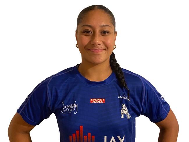 Manilita Takapautolo of the Canterbury Bankstown Bulldogs Lisa Fiaola Cup side. Photo: Contributed