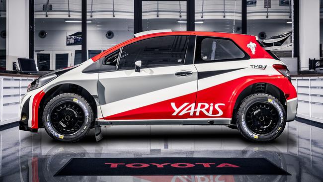 The new Toyota Yaris WRC.