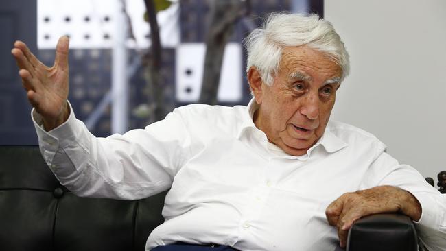 Meriton founder Harry Triguboff is one of the biggest apartment developers in Australia and has regular meetings with the central bank. Picture: John Appleyard