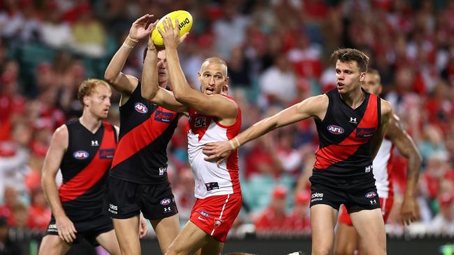 Sydney’s Sam Reid is in career-best form. Picture: Cameron Spencer/Getty Images