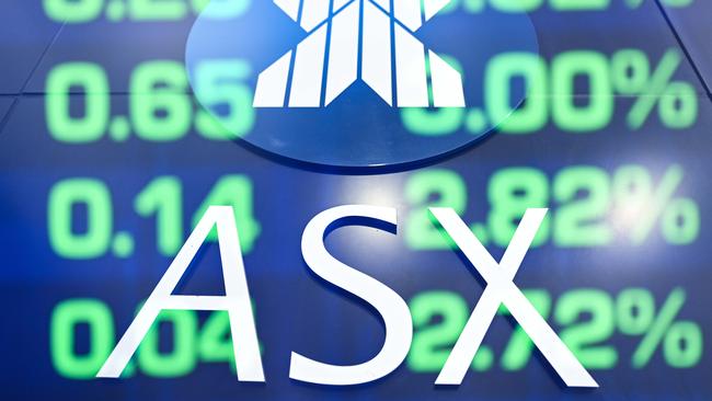 SYDNEY, AUSTRALIA - NewsWire Photos November 23, 2021: A multiple exposure photo showing Information boards at the Australian Securities Exchange, Sydney. Picture: NCA NewsWire / James Gourley