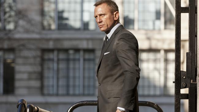 Daniel Craig as James Bond in Skyfall. Picture: Sony Pictures