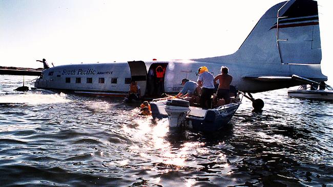 Chris Pavlich, won best series photograph award in prestigious Nikon-Kodak awards for his capture of sinking Douglas DC3 aircraft which crashed in Botany Bay. He was one of passengers.