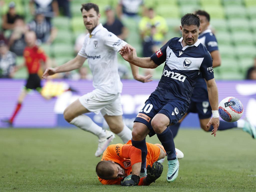 The Victory hope Bruno Fornaroli will return against Western United. Picture: Darrian Traynor/Getty Images