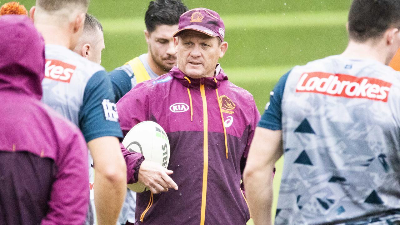 Kevin Walters has had a tough first season in charge at the Broncos. Picture: Richard Walker