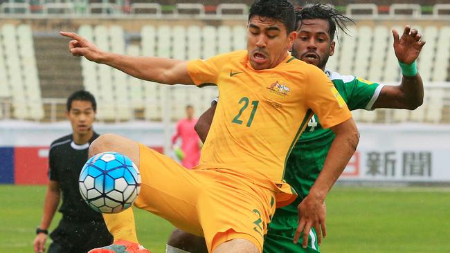 Massimo Luongo is sure to play a vital role for the Socceroos on Thursday night.