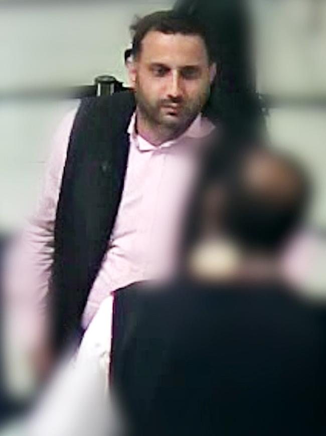 CCTV of Rajwinder Singh at Sydney Airport