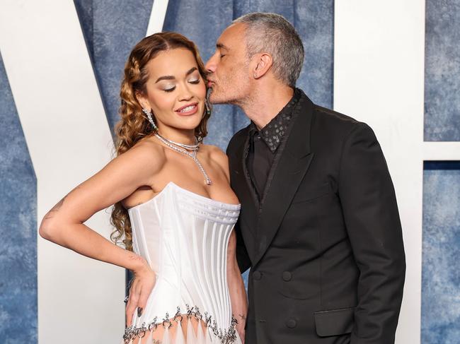 The couple at the 2023 Vanity Fair Oscar Party. Picture: Amy Sussman/Getty Images