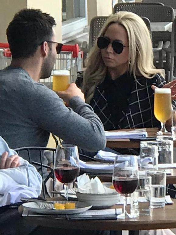 Jimmy Bartel with Lauren Mand in Sydney. Picture: Supplied