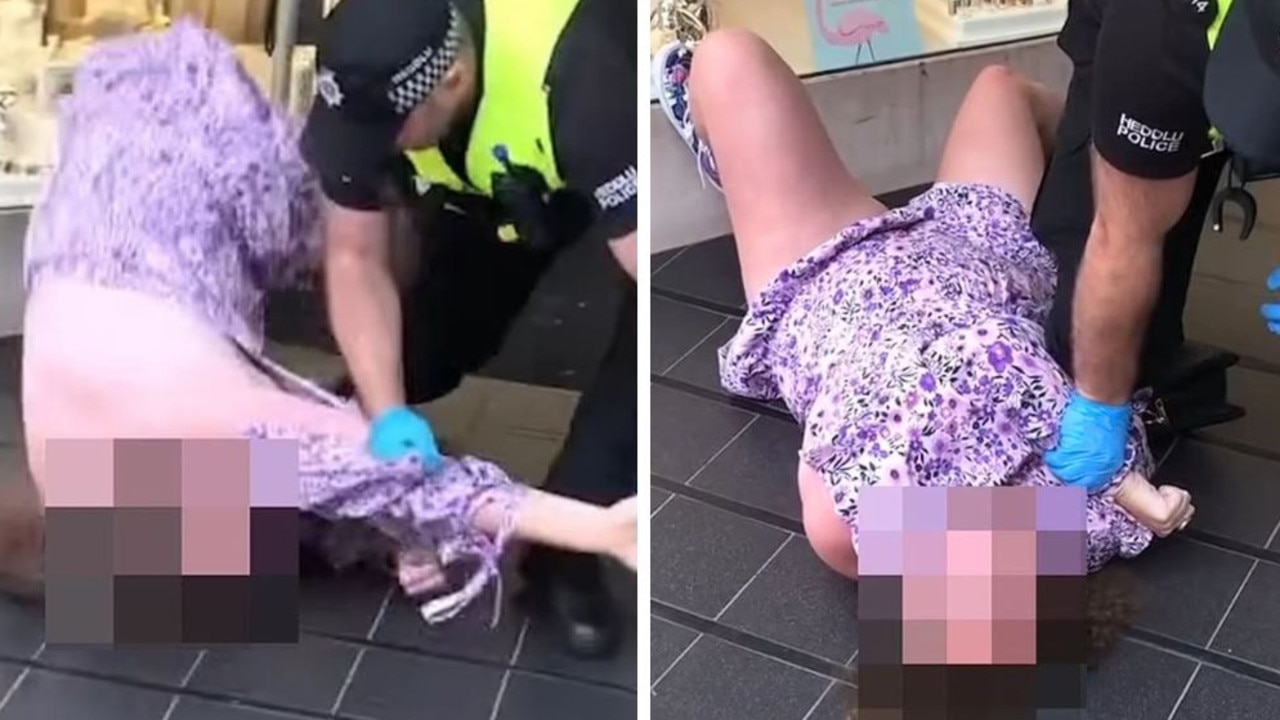 ‘Flashed’: Police body-slam mum to floor