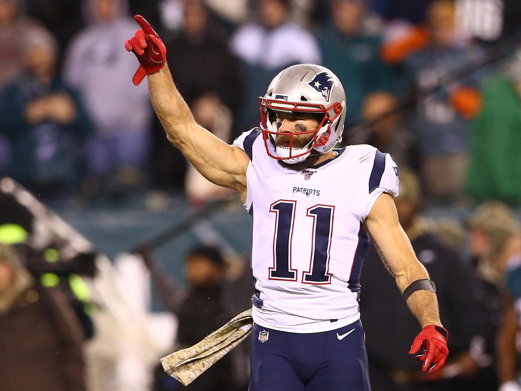 Julian Edelman says Tom Brady tried to recruit him to join Buccaneers,  among his juicy nuggets on 'ManningCast' - The Boston Globe