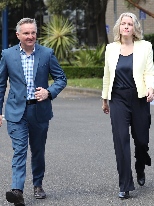 Chris Bowen and Clare O’Neil