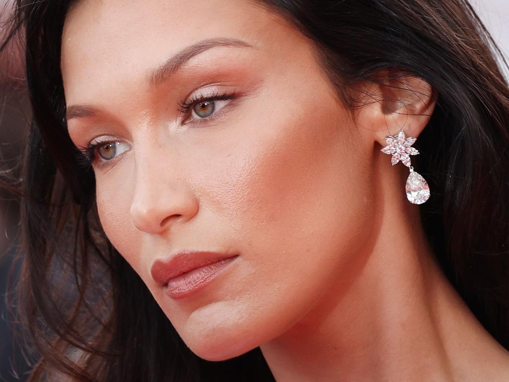 Bella Hadid Wears That Mythical Tom Ford-Era Gucci Dress In Cannes