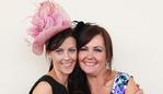 Socials at Melbourne Cup celebrations at Wrest Point. L-R Tanya Griggs of Kingston and Leah Kelly of Kingston.