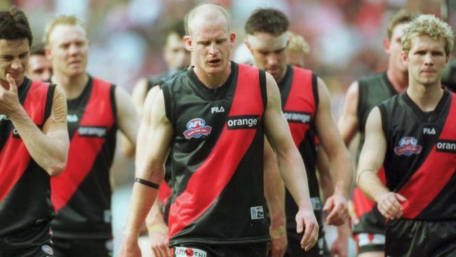 Sean Wellman and Mark McVeigh wear black armbands.