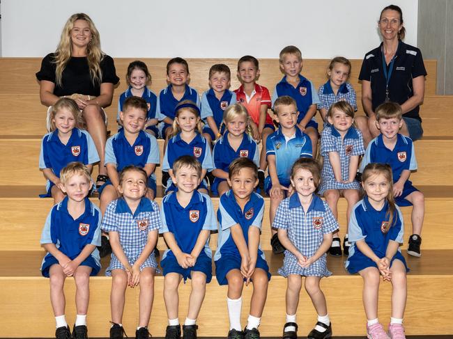 Cannonvale State School Prep Teacher: Miss Etchells, Teacher Aide: Mrs Goswell Back Row: Sunny-Rei, Koa, Banjo, Toren, Jonty, Meika, Primrose, Amity Middle Row: Indi-Blue, Jax, Elyse, Lexi, Darius, Zahlie, Hendrix Front Row: Marley, Madeline, Hunter, Franky, Kenzie, Madeline Picture: Michaela Harlow