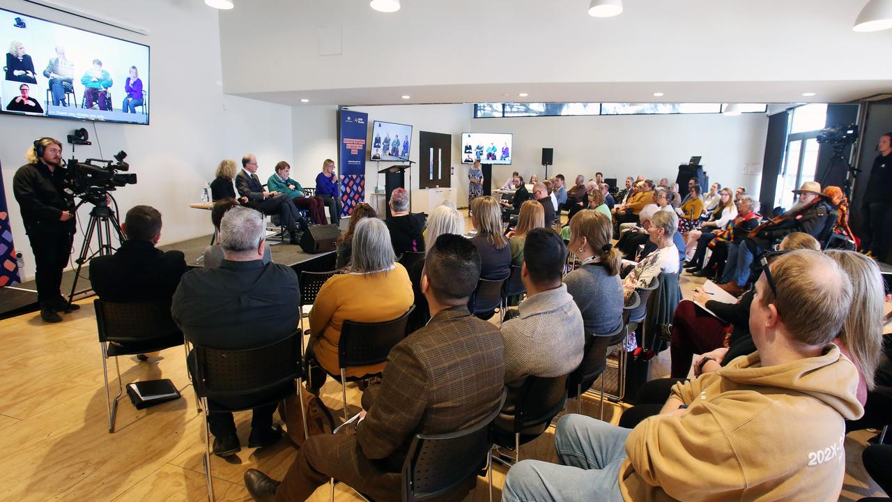 NDIS community forum at Eastern Hub, East Geelong. Picture: Alan Barber