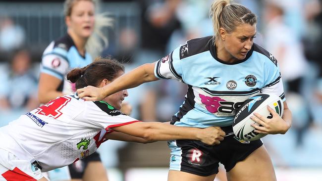 The Sharks are leading the way by establishing a women’s side in the hopes of a formal competition soon. Picture: Brett Costello