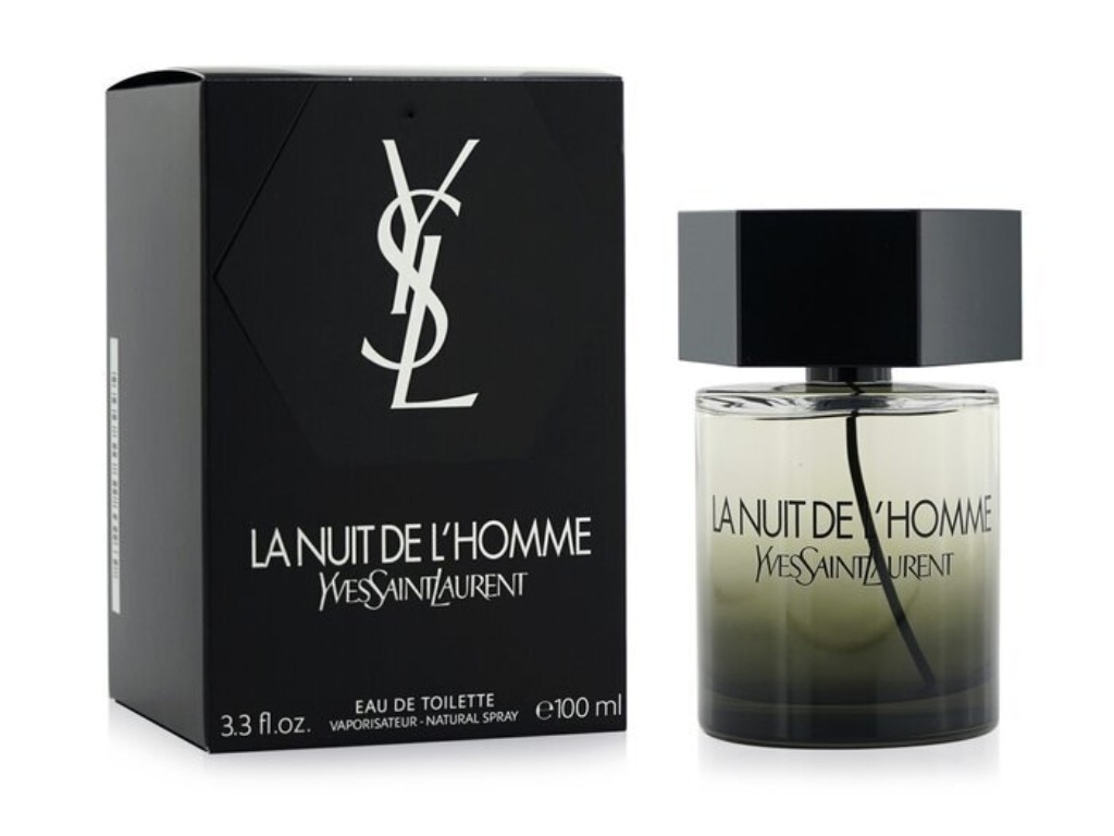 Yves Saint Laurent La Nuit De L’Homme EDT 100mL. Picture: THE ICONIC.