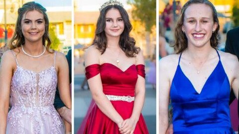 The Saint Mary's Catholic College senior formal had a 'sea of blue' on display on Friday, December 18.