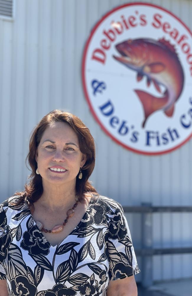 After more than two decades running Debbie’s Seafood, Debbie Ahern and her family are selling their popular business and cafe. Photo: Zoe Devenport