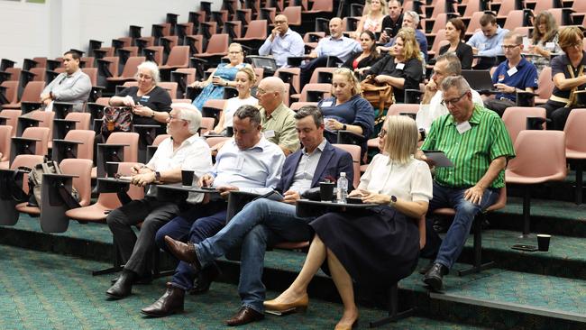 Regional Development Australia Tropical North and James Cook University have hosted the Regional Water Forum, bringing together industry leaders and representatives to discuss a long term vision for Far North Queensland's water allocation, sustainability and security. Picture: Brendan Radke